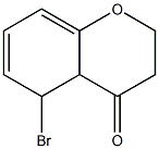 5-溴-4-二氢色原酮 结构式