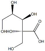2-carboxyarabinitol 结构式