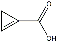 CYCLOPROPENOICACID 结构式