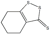 4,5,6,7-TETRAHYDROBENZO(C)-1,2-DITHIOLE-3(4H)-THIONE 结构式