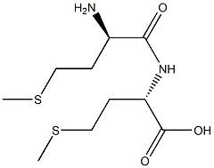 D-METHIONYL-L-METHIONINE 结构式