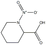 1-NITRO-DL-PIPECOLICACID 结构式