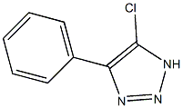 CHLOROPHENYLTRIAZOLE 结构式