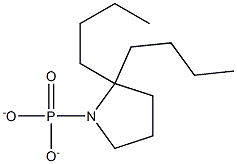 DI-N-BUTYLPYRROLIDINOPHOSPHONATE 结构式