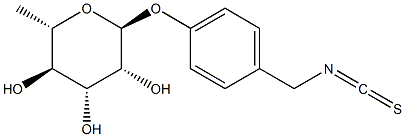 4-(ALPHA-L-RHAMNOSYLOXY)-BENZYLISOTHIOCYANATE 结构式