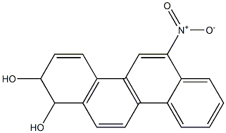 CHRYSENE-1,2-DIOL,1,2-DIHYDRO-6-NITRO-,(E)- 结构式