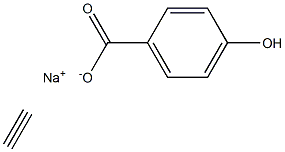 乙基对-羟基苯甲酸钠 结构式