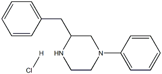 2-Benzyl-4-phenylpiperazinehydrochloride 结构式