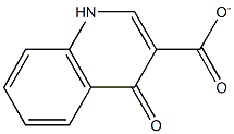 4-Dihydro-4-oxoquinoline-3-carboxylate 结构式