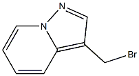 3-Bromomethyl-pyrazolo[1,5-a]pyridine 结构式