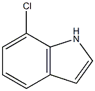 7-CLOROINDOLE 结构式