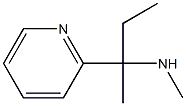 2-Methylamino-2-(2-pyridyl)-butane 结构式