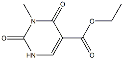 3-METHYL-5-CARBETHOXYURACIL 结构式