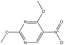 2,4-DIMETHOXY-5-NITRO-PYRIMIDINE 结构式