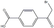 4-(BROMOACETYL)BENZOIC ACID 结构式