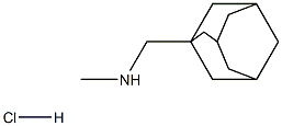 ADAMANTAN-1-YL-N-METHYLMETHANAMINE HYDROCHLORIDE 结构式
