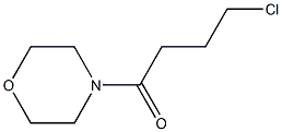 4-Chloro-1-morpholin-4-yl-butan-1-one 结构式