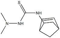 N1-bicyclo[2.2.1]hept-5-en-2-yl-2,2-dimethylhydrazine-1-carbothioamide 结构式