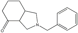 2-BENZYLOCTAHYDRO-4H-ISOINDOL-4-ONE 结构式