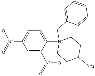 1-benzyl-N-(2,4-dinitrophenyl)-4-piperidinamine 结构式