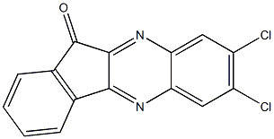 7,8-dichloro-11H-indeno[1,2-b]quinoxalin-11-one 结构式