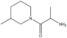 1-(3-methylpiperidin-1-yl)-1-oxopropan-2-amine 结构式