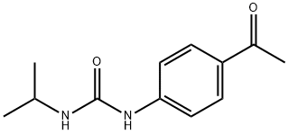 1-(4-acetylphenyl)-3-propan-2-ylurea 结构式