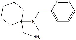 1-(aminomethyl)-N-benzyl-N-methylcyclohexan-1-amine 结构式
