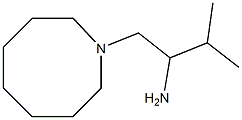 1-(azocan-1-yl)-3-methylbutan-2-amine 结构式