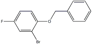 1-(benzyloxy)-2-bromo-4-fluorobenzene 结构式