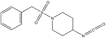 1-(benzylsulfonyl)-4-isocyanatopiperidine 结构式