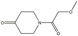 1-(methoxyacetyl)piperidin-4-one 结构式