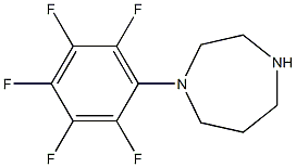 1-(pentafluorophenyl)-1,4-diazepane 结构式