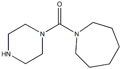 1-(piperazin-1-ylcarbonyl)azepane 结构式