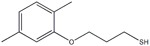 1,4-dimethyl-2-(3-sulfanylpropoxy)benzene 结构式