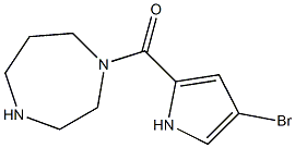 1-[(4-bromo-1H-pyrrol-2-yl)carbonyl]-1,4-diazepane 结构式