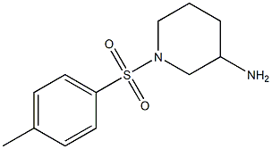 1-[(4-methylbenzene)sulfonyl]piperidin-3-amine 结构式