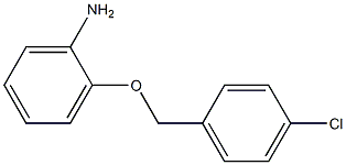 2-[(4-chlorophenyl)methoxy]aniline 结构式