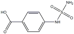 4-[(aminosulfonyl)amino]benzoic acid 结构式