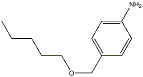 4-[(pentyloxy)methyl]aniline 结构式