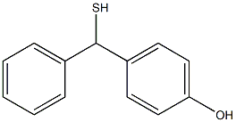 4-[phenyl(sulfanyl)methyl]phenol 结构式