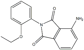 4-amino-2-(2-ethoxyphenyl)-2,3-dihydro-1H-isoindole-1,3-dione 结构式