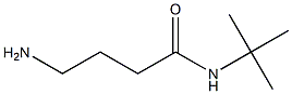 4-amino-N-(tert-butyl)butanamide 结构式