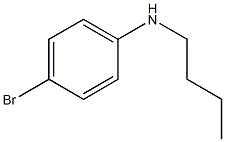 4-bromo-N-butylaniline 结构式