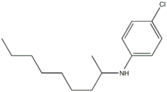 4-chloro-N-(nonan-2-yl)aniline 结构式
