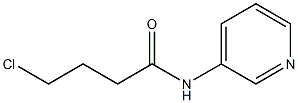 4-chloro-N-pyridin-3-ylbutanamide 结构式