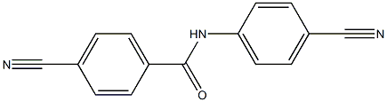 4-cyano-N-(4-cyanophenyl)benzamide 结构式