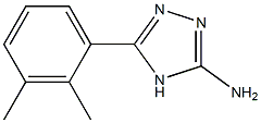 5-(2,3-dimethylphenyl)-4H-1,2,4-triazol-3-amine 结构式