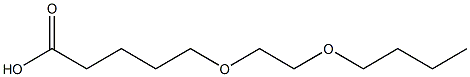 5-(2-butoxyethoxy)pentanoic acid 结构式