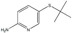5-(tert-butylsulfanyl)pyridin-2-amine 结构式